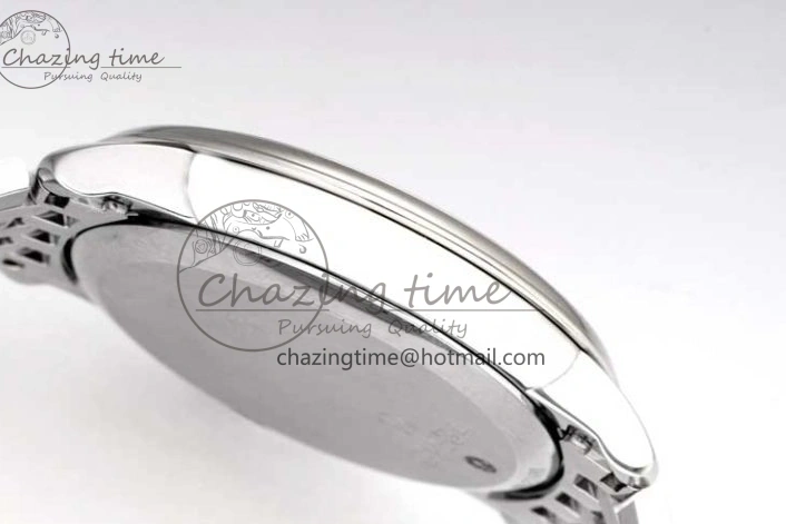 0123 De Ville SS DIWF 1:1 Best Edition Gray Dial SS Markers on SS Bracelet MIYOTA FlexibleFit 7851